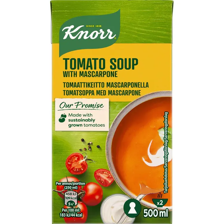 Knorr Tomaatti-Mascarpone Keitto 500 ML