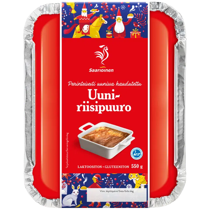 Saarioinen Uuniriisipuuro 550 g