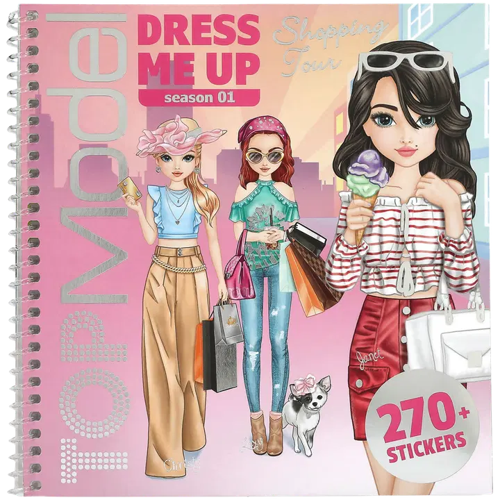 TOPModel Dress Me Up tarrakirja, Shopping Tour