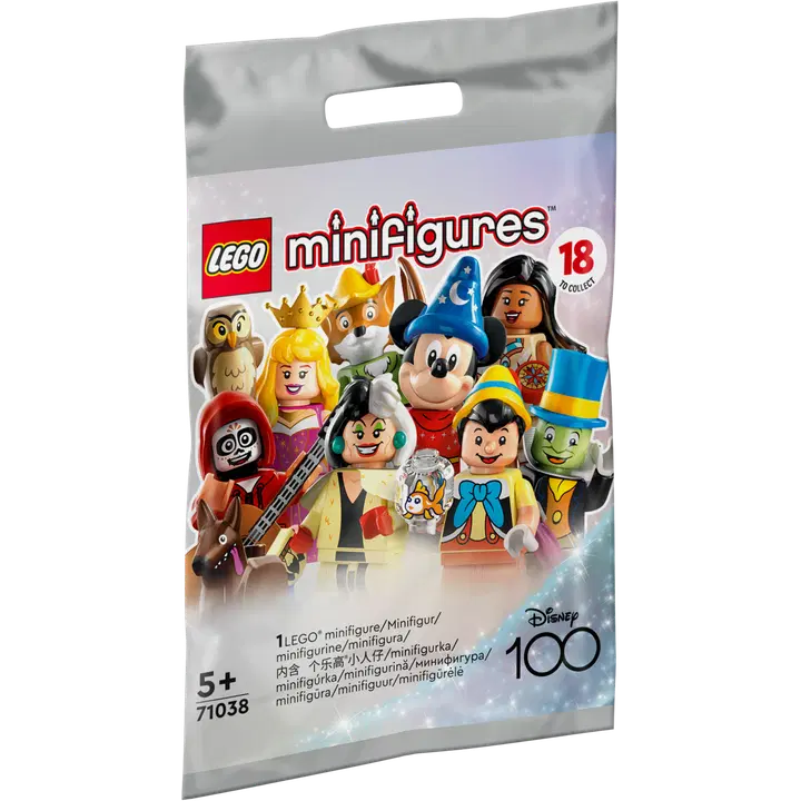 LEGO Minifigures 71038 Minihahmot Disney 100