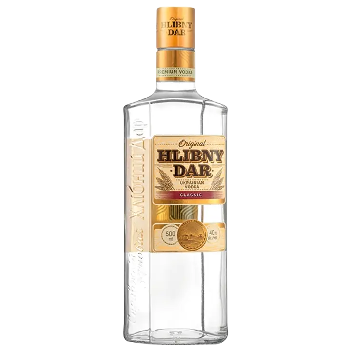 Hlibny Dar Classic vodka 500 ml