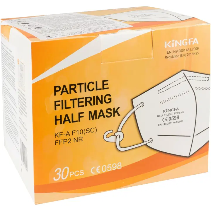 Kingfa hengityssuojain FFP2 30 kpl /pkt, ilman venttiiliä