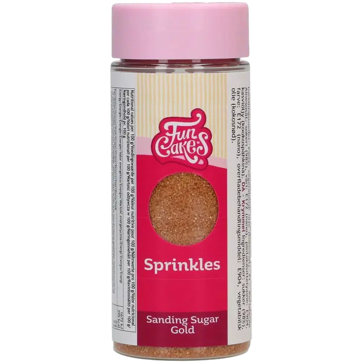 FunCakes värisokeri, kulta 80g