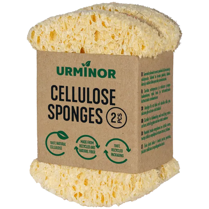 Urminor selluloosa hankaussieni 2 kpl