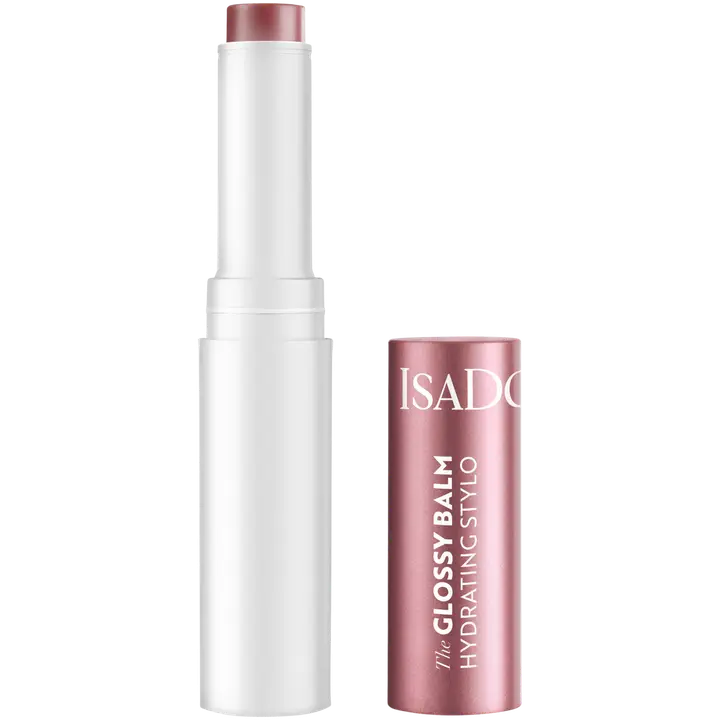 Isadora Glossy Balm Hydrating Stylo huulikiiltovoide 43 Lovely Lavender 1,6 g