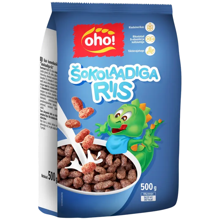 Oho šokolaadiga riis 500g