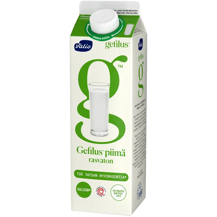 Valio Gefilus® piimä 1 l rasvaton