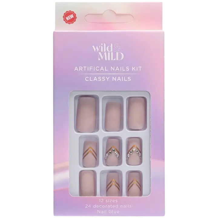 WM088 Viva la Vogue Artificial Nails Wild&Mild N24