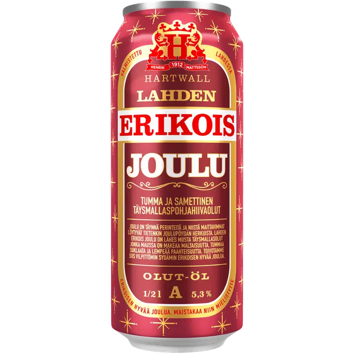 Lahden Erikois Jouluolut 5,3% 0,5 l