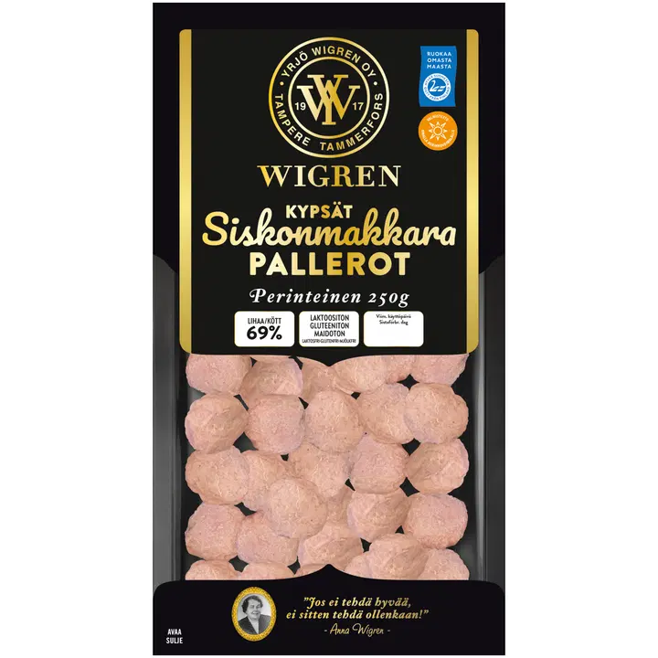 Wigren Kypsä Siskonmakkara Pallero 250g