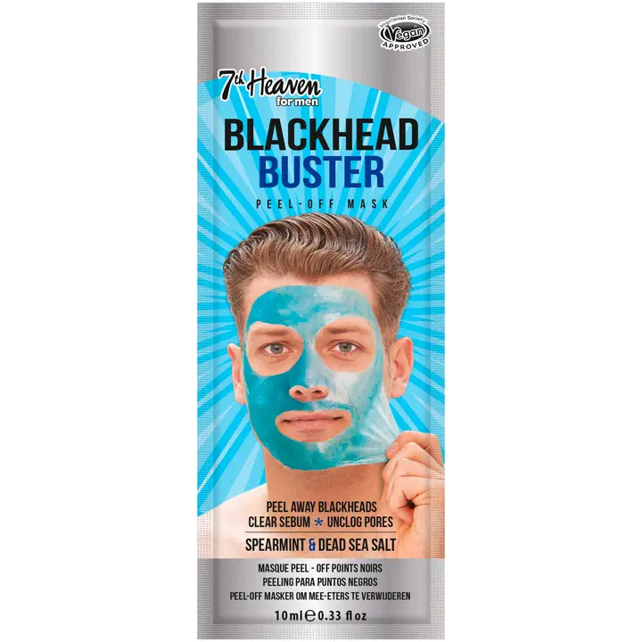 7th Heaven Mens Blackhead Buster Peel-off 10ml, kasvonaamio