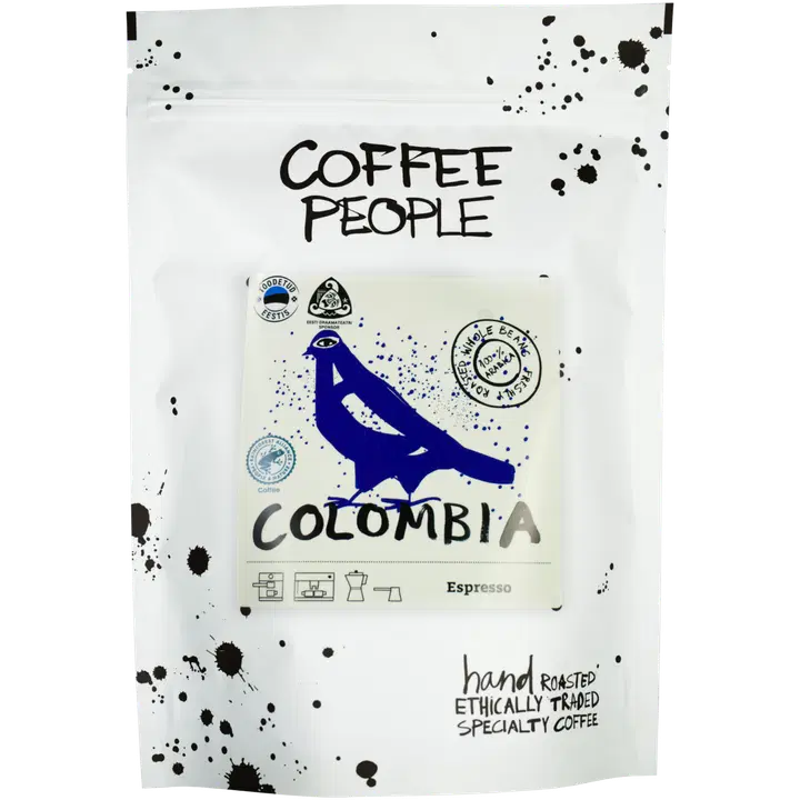 Coffee People Columbia espresso kohvioad 500g