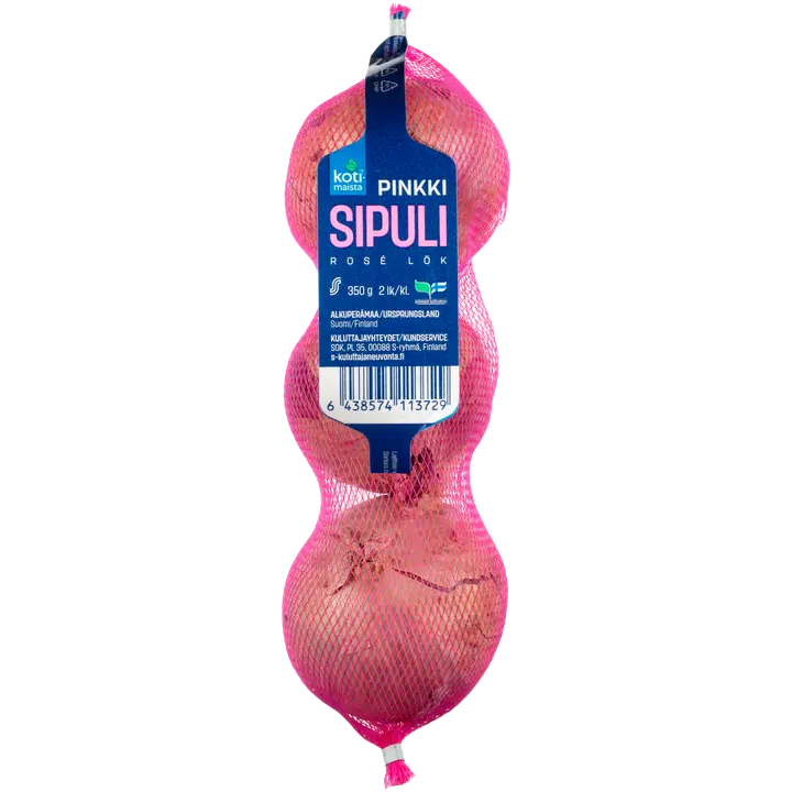 Kotimaista pinkkisipuli 350 g