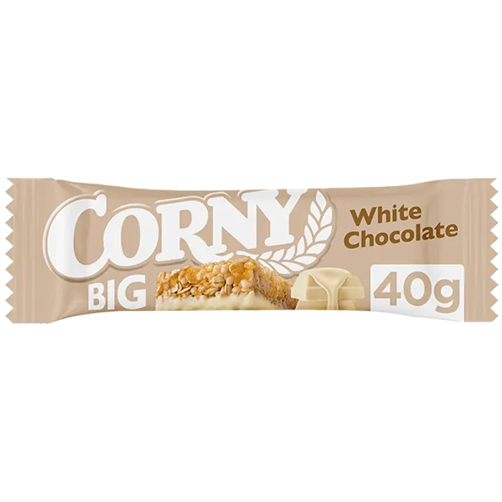 Corny BIG White Chocolate välipalapatukka 40g