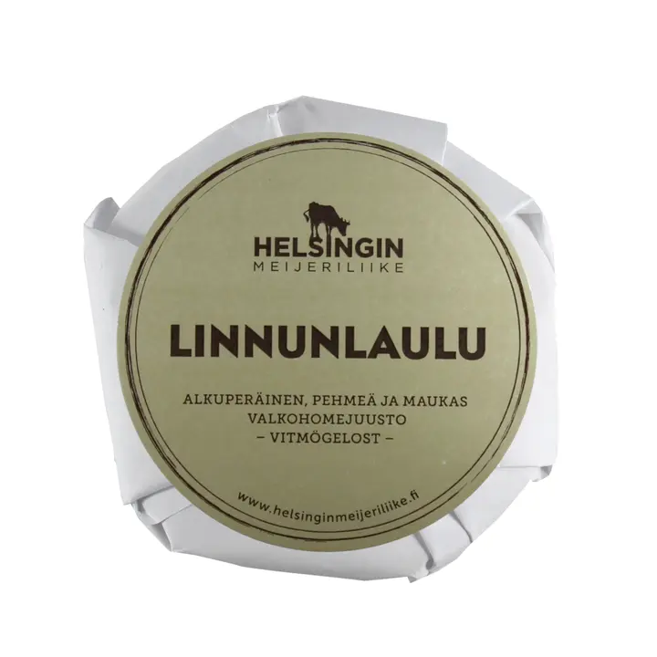 Linnunlaulu - Perinteinen valkohomejuusto 160g
