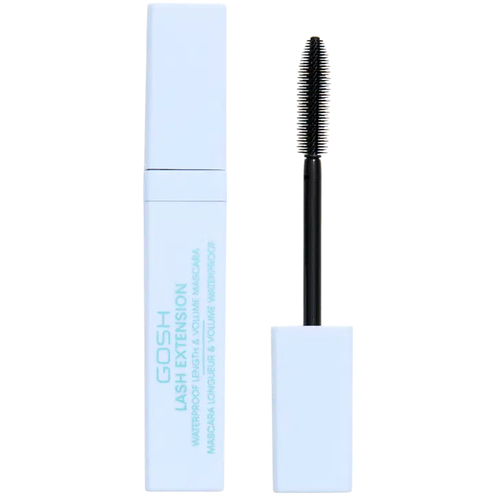 Gosh Lash Extension - 002 Extreme Black Waterproof ripsiväri 7ml