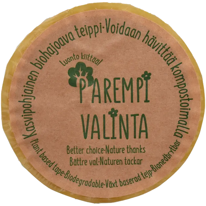 Karto biohajoava, kasvipohjainen teippirulla 14mmx35m