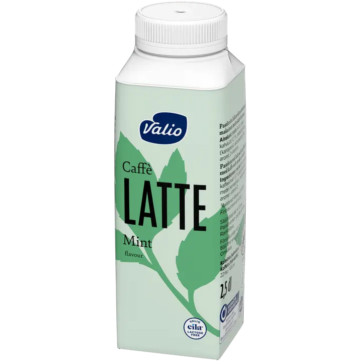 Valio Eila® Latte mint maitokahvijuoma 2,5 dl laktoositon
