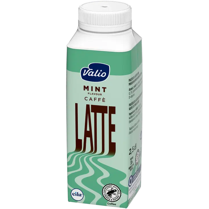 Valio Latte mint maitokahvijuoma 2,5 dl laktoositon