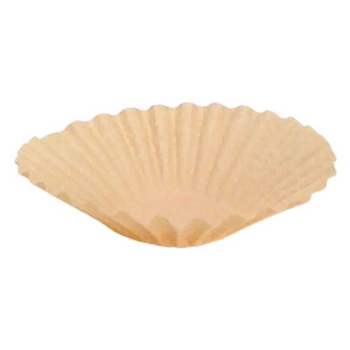 DUNI Suodatinpaperi 90 mm, tasapohjainen, valkaisematon, 250 kpl/pkt (4 x 250 kpl/ltk)