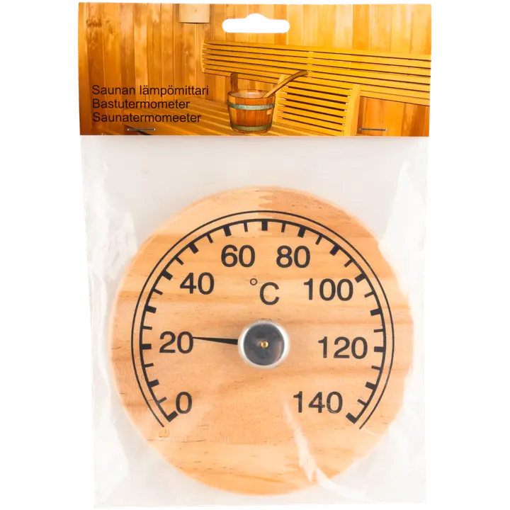 Sauna termomeeter 14 cm, mänd