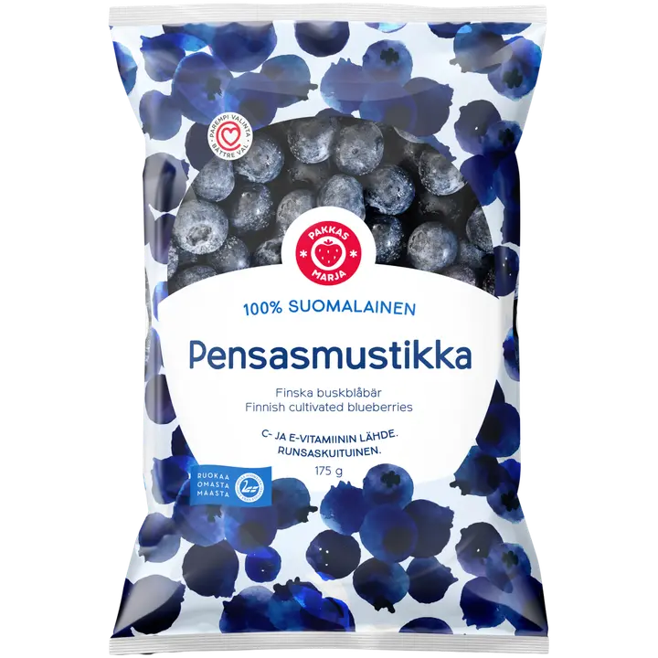 Pakkasmarja suomalainen pensasmustikka 175g