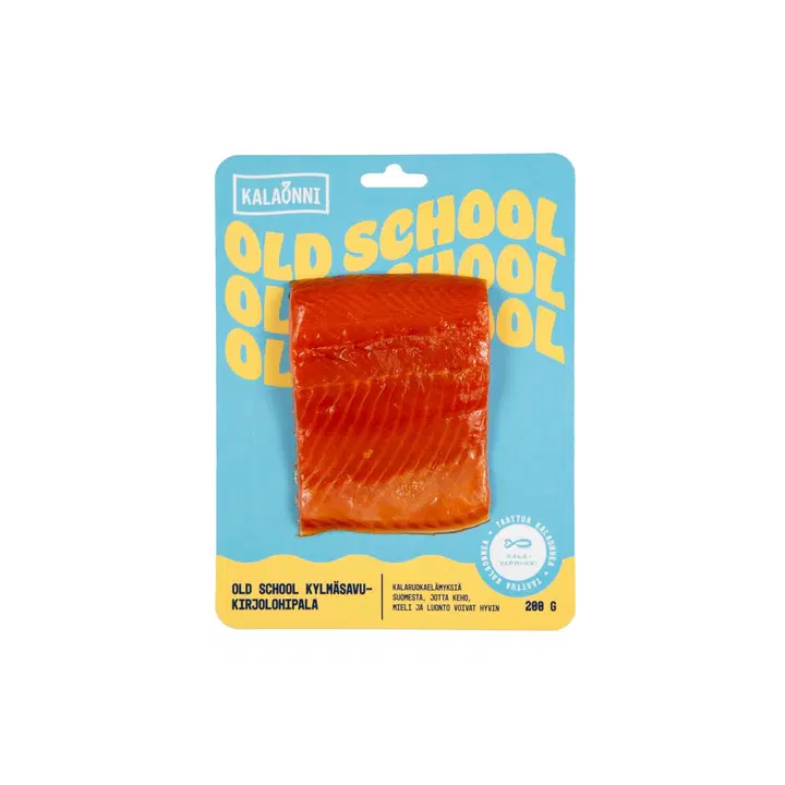 Kala Onni Old School kylmäsavukirjolohipala 200 g
