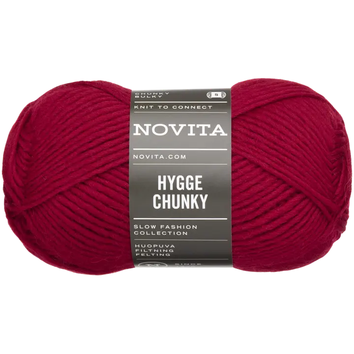 Novita lanka Hygge Chunky 100 g marja 548