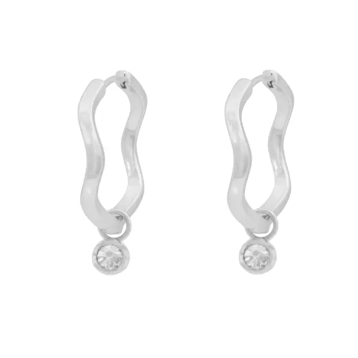 Snö of Sweden Kitty kristalli riipusrengas korvakoru h