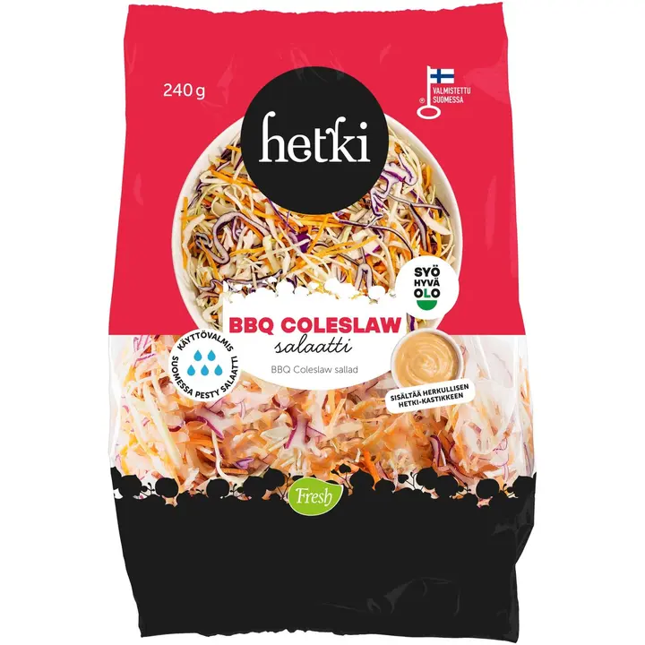 Fresh Hetki BBQ Coleslaw salaatti 240g
