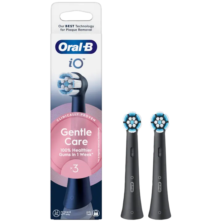 Oral-B iO Gentle Care Black vaihtoharja 3kpl