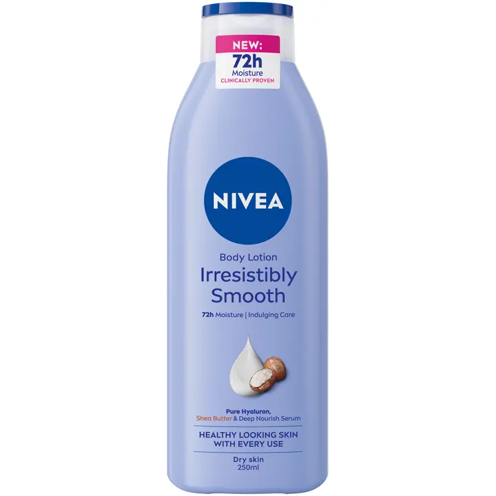 NIVEA 250ml Irresistibly Smooth Body Lotion -vartaloemulsio