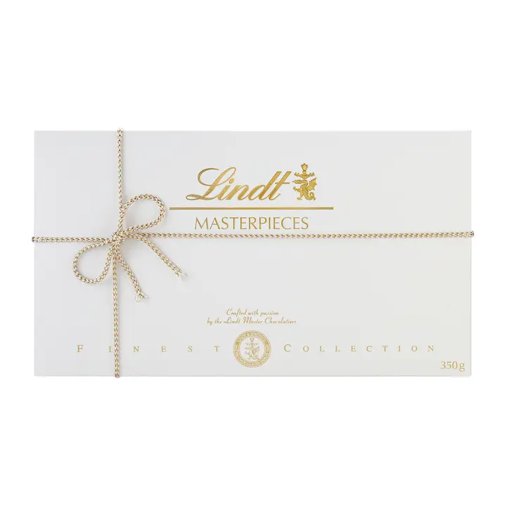 Lindt MASTERPIECES Valikoima hienoja suklaakonvehteja rasia 350g