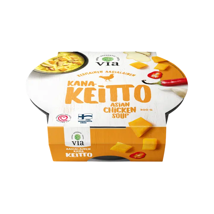 Via kermainen kanakeitto 300g