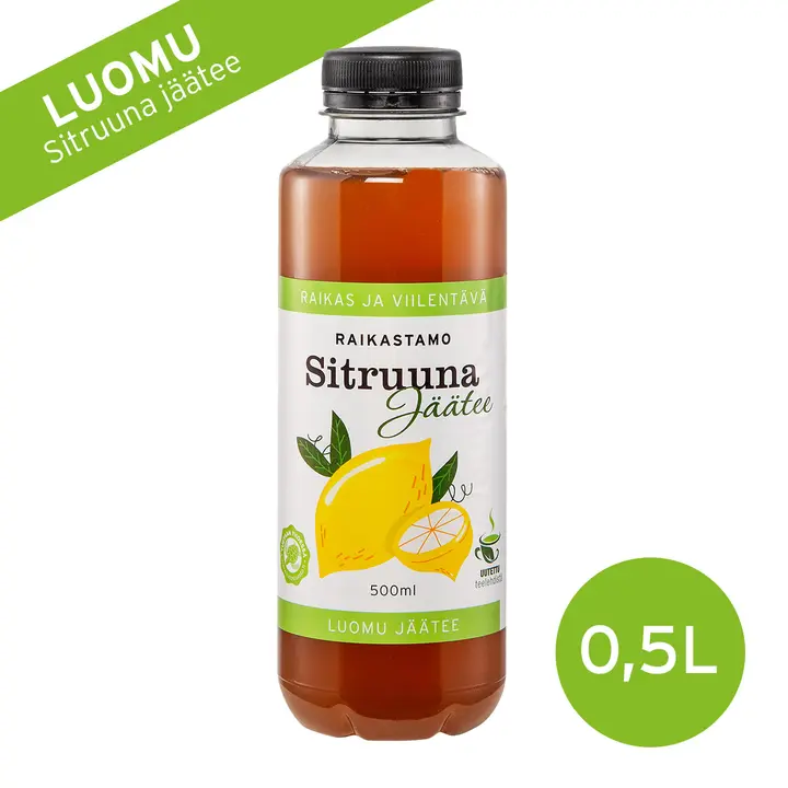 Raikastamo Sitruuna jäätee luomu 0,5L KMP CH-BIO-006