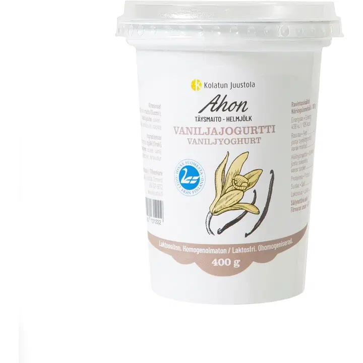 Ahon Vaniljajogurtti 400g
