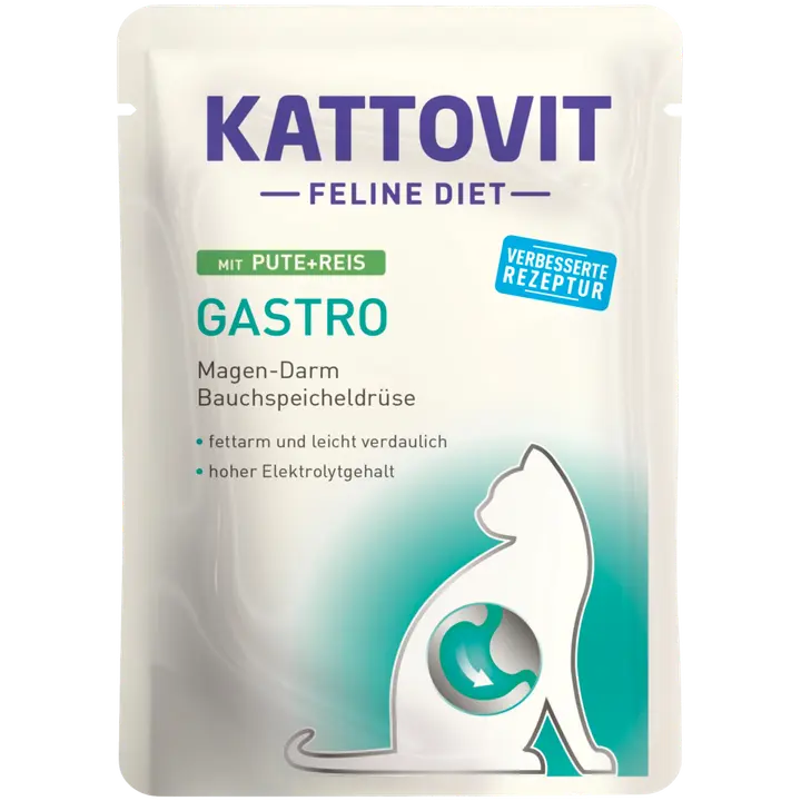 Kattovit Ruoansulatus Kalkkuna & Riisi 85g
