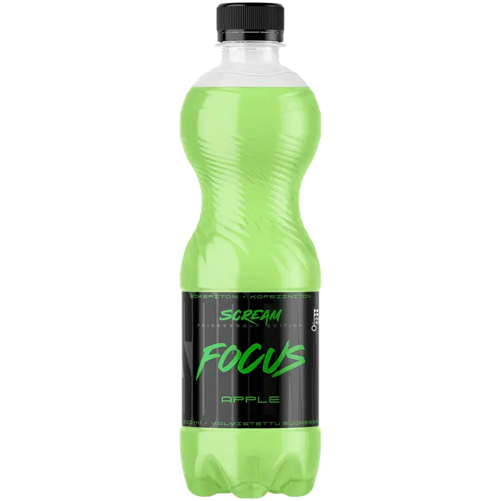 SportLife Nutrition SCREAM FOCUS 500ml Apple hiilihapotettu funktionaalinen juoma