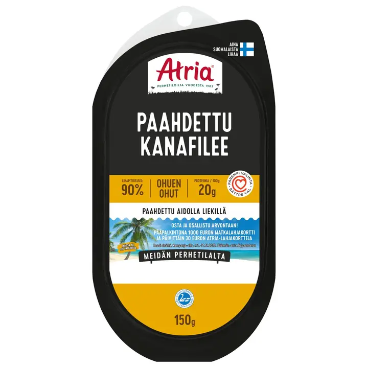 Atria Ohuen Ohut Paahdettu Kanafilee 150g