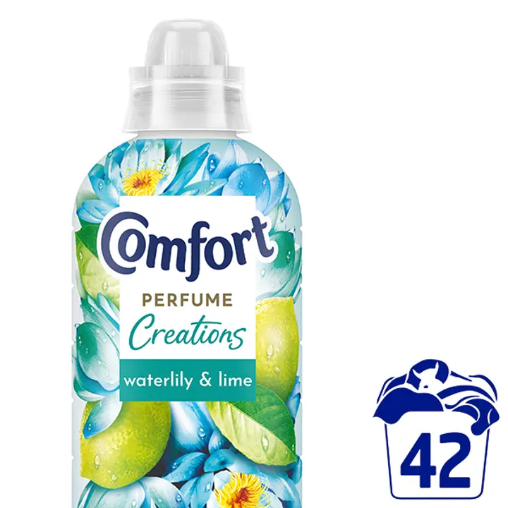 Comfort waterlily & lime Huuhteluaine Pitkäkestoinen tuoksu 762 ml
