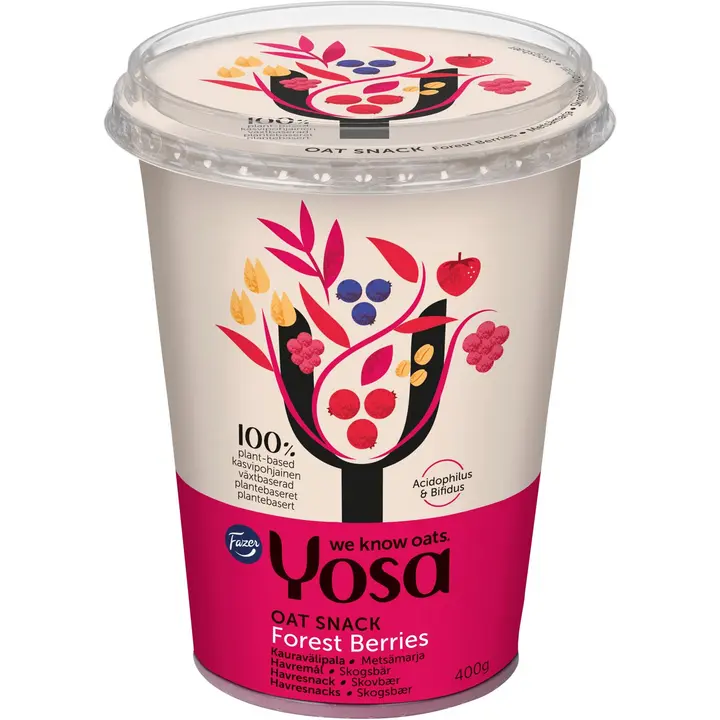 Fazer Yosa Metsämarja kauravälipala 400 g