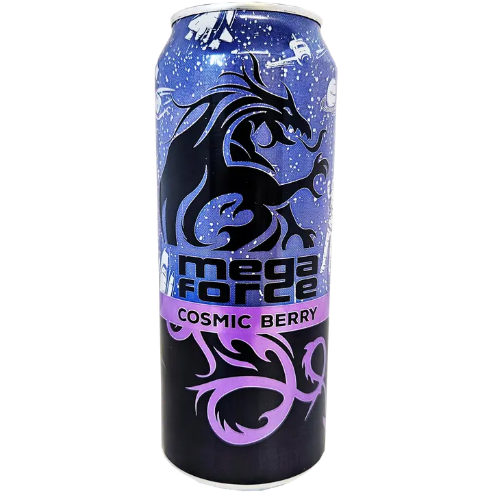 Megaforce Cosmic Berry sokeriton energiajuoma 0,5l