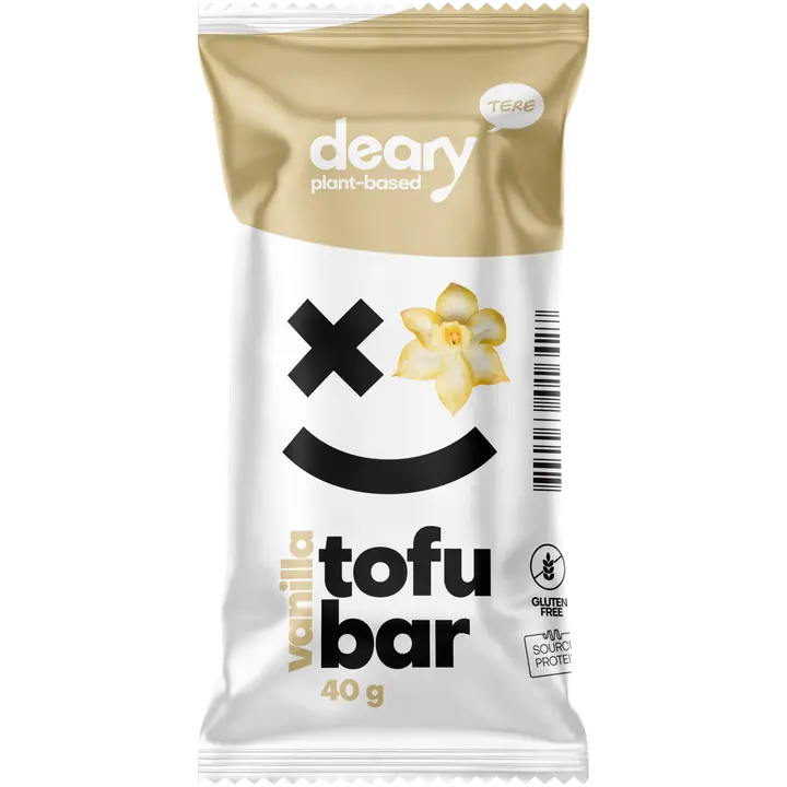 Deary glasuuritud tofu vanillibatoonike, 40 g