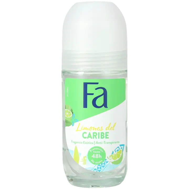Fa Roll-On Caribbean Lemon deodorantti 50ml
