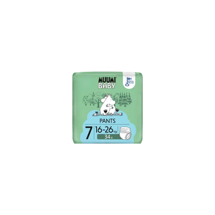 Muumi Baby Pants housuvaippa 7 - 34 kpl 16-26 kg