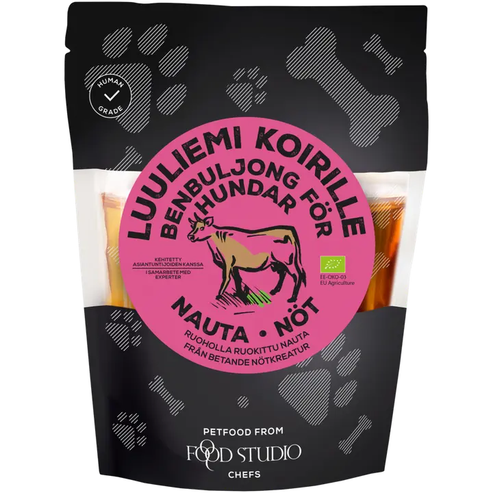 Food Studio täiendsööt koertele mahe veisekondipuljong 350G