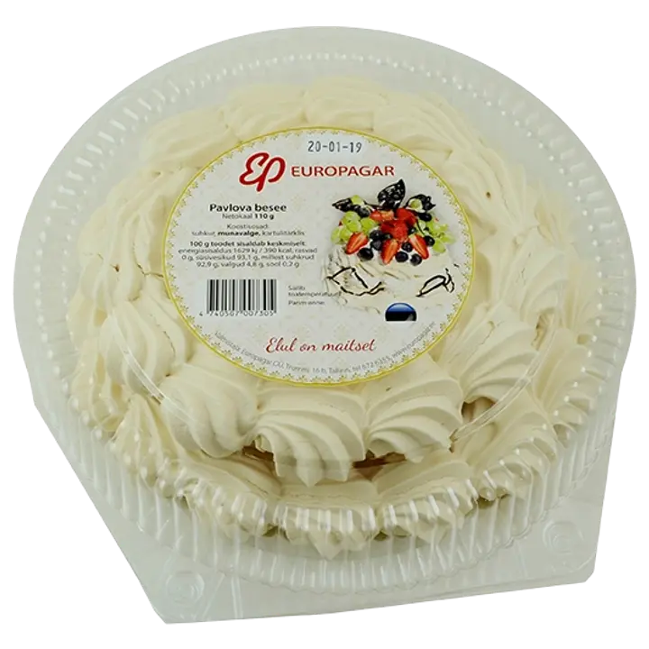 Pavlova besee 2 tk, 110 g
