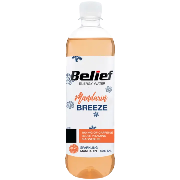 Belief gaseeritud mandariinimaitseline madala kalorsusega jook 530 ml