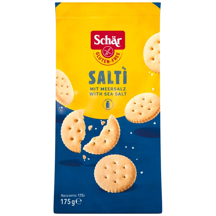 Schär Salti suolakeksi 175g Gluteeniton