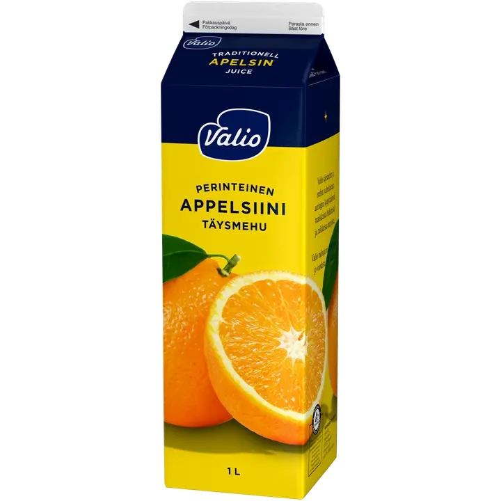 Valio appelsiinitäysmehu 1 l perinteinen